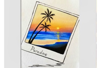 Paint Nite: Paradise Polaroid